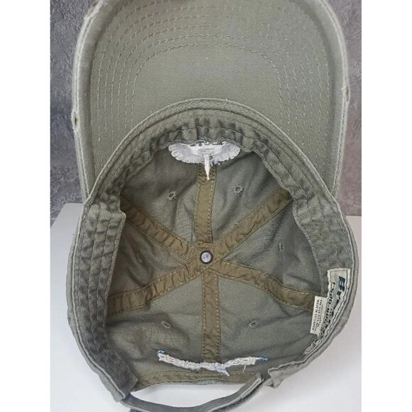 Archery Hat T-Lock Trophy Taker Broadheads Green Strapback Relax Fit Vented Cap - Picture 7 of 10